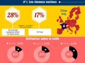 17% des entreprises françaises utilisent les réseaux sociaux